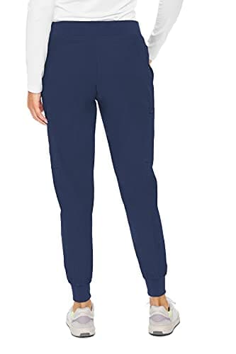 Med Couture Scrub Jogger Pants for Women, Seamed Bottoms with 4 Spacious Pockets MC8721