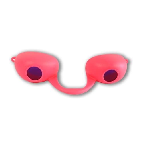 Flex Podz UV Eye Protection Sunbed Tanning Goggles (Pink)