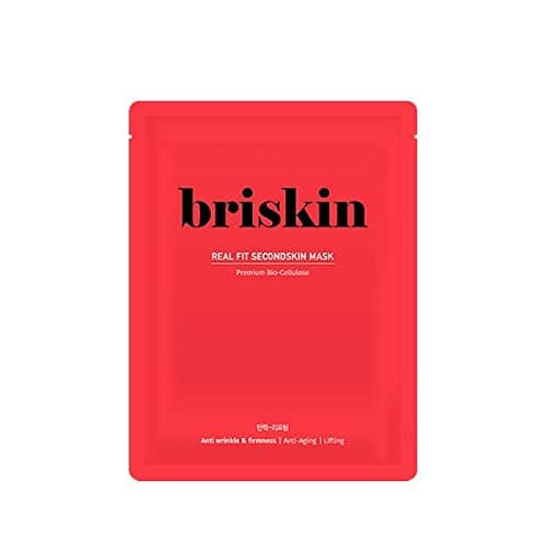 [Briskin] Real Fit Second Skin Mask (Anti Wrinkle & Firmness) (10ea) 28g
