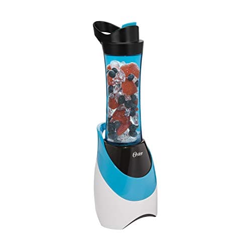 Oster My Blend Smoothie Blender with Travel Sport Bottle, 250-Watt Personal Blender, Light Powder Blue