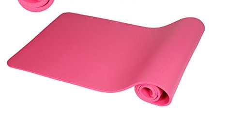 New Premium High Density Exercise Yoga Mat with Comfort Foam Pink