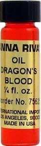 Anna Riva Oil- Dragon's Blood 1/4 fl. oz ~ for Anointing Candles, Charms & Altar Tools ~