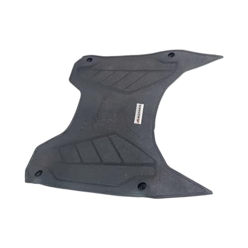 MAHABIR Avenis 125 PVC Rubber Footmat/Floormat (Black) Compatible for Avenis 125 Durable | Anti-Slip | Waterproof | Easy to Clean Protects Floor