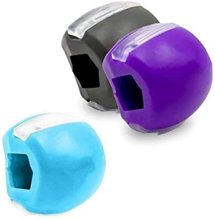 Leclerc Jaw Exerciser 3-PACK for Men and Women, Enhancer - Jaw, Face, and Neck Exerciser, Levels 40, 50,and 60 lbs