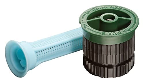 Rain Bird 8AP Adjustable Pattern Spray Nozzle, Adjustable 0° - 360° Pattern, 6' - 8' Spray Distance