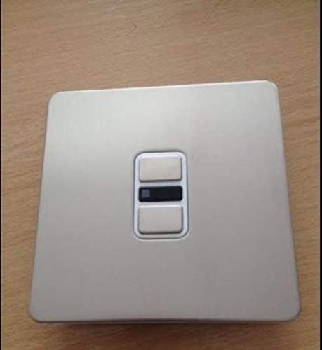 350W Dimmer Light Switch Stainless Steel Flat Plate Screwless Digital Newlec