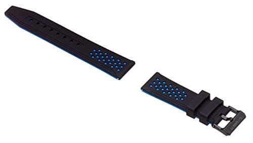 Garett Sport 4 Smartwatch Silicone Strap, Black/Blue