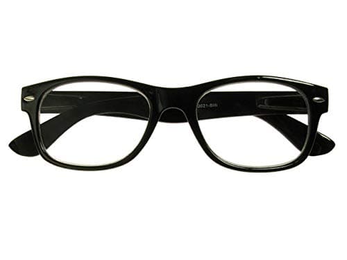 GoodlookersReading Glasses 'Billi' Shiny Black +2.00