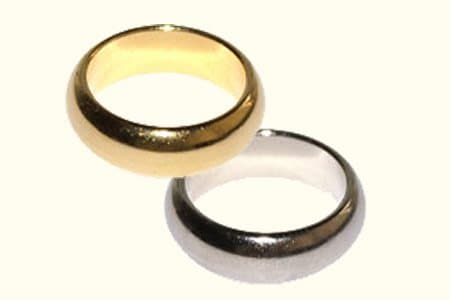 Magnetic PK Ring Gold Colour - Large 22mm