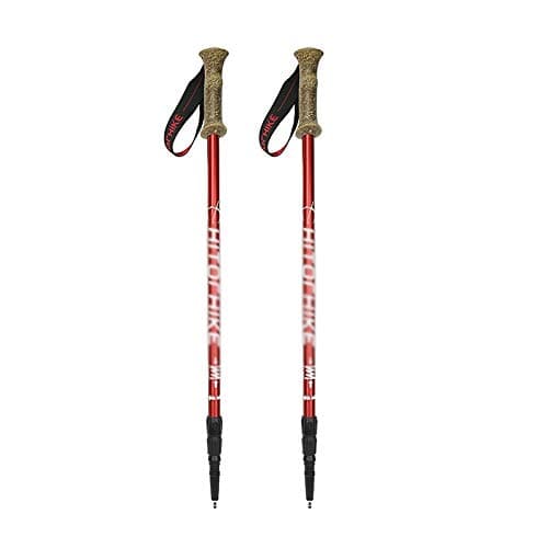 Walking Poles Hitorhike Outdoor Travel Camping Hiking Climbing Walking Stick Aluminium AlloyAlpenstock Skiing Trekking Pole Arrival