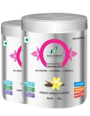 NATURAMORE HERBAL HEALTH SUPPLEMENT FOR WOMEN FRENCH VANILLA FLAVOUR PACK 1