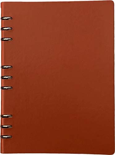 Coffee Large Leather Journal,A Refillable Leather Journal (Binder Journal), Large Leather Notebook, Extra Large Journal is a Leather Refillable Journal (Refillable Notebook) (Brown)