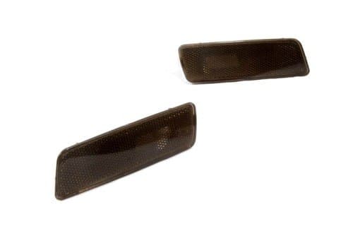 Dark Smoked Vw Jetta Rabbit Gti R32 Mk5 06-09 & Mk6 Golf R Front Bumper Side Markers Lights