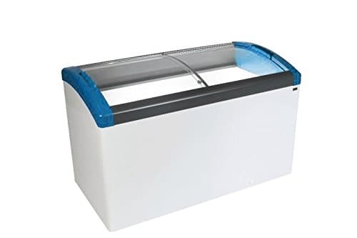 Elcold FOCUS131 Glass Lid Chest Freezer, 352 L