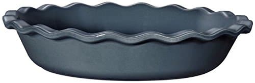Emile Henry - 976131 Emile Henry 9 inch Pie Dish, Blue Flame, 9"