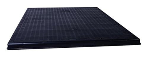 Diversitech The Black Pad Plastic Equipment Pad For Pool And Spa Systems, 36" X 36" X 3", Black (Acp36363)