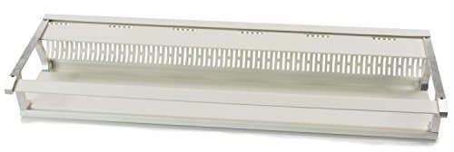 Plastx The Better Baseboard Cover 3 in. H x 2 ft. W 1-Way White ABS Plastic Baseboard Heater Cover