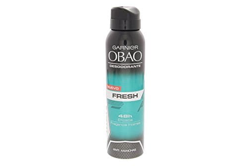 Obao Mens Fresh Scent Deodorant Spray 150ml - Desodorante Aerosol para Hombre de Aroma Fresco (Pack