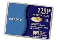 Sony 125P DDS3 DAT 4mm 125m 410 feet 12.0 GB