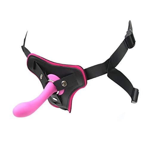 Péggíng Strápòn Role Play Adjustable Massage Toys - Pink