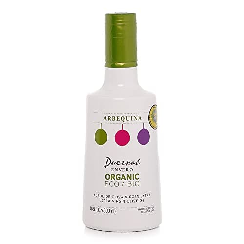 Finca Duernas Envero Extra Virgin Olive Oil, Healthy Food Must-Have, Pantry Food Staple, Ideal for Mediterranean Diet, Extra Virgin Olive Oil (Arbequina 500 ML)