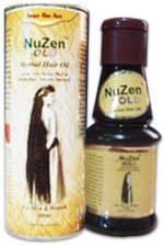 Gold Herbal Hair Oil - 100% Pure Herbal Hair Oil , Grows New, Dense, Dark & Strong Hair, Prevents Dandruff,100% Ayurvedic and can be used both by Men & Women - 100ml by Nuzen