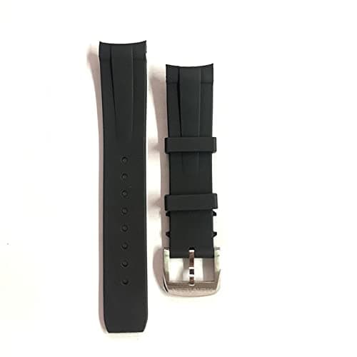 Watchbands - PAGANI Design New 20MM Men's Rubber U-shaped Strap Suitable For PD1661, PD1662, PD1667, PD1644, PD1651 Original Straps