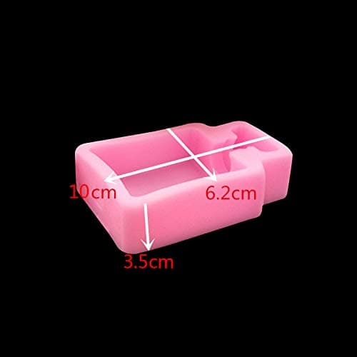 3D Perfume Bottle Mould Resin Clay Aromatherapy Candle Silicone Mold DIY Candy Chocolate Cake Decorating Tools