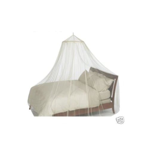 Mosquito Nets 4 U® SMALL White Mosquito Net Bed Canopy Maximum Insect Net Protection From Spiders, Wasps, Flies - No Skin Irritation Deet Free Natural Repellent , Complete Hanging - Kit Ideal For Baby Cot and Childrens Bed