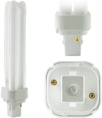 GE 35251 26w Low Energy Saving 2 PIN Neutral White 3500k Frosted G24q-3 2P 3500k PLC PL Bulbs Lamps F26DBXT4/SPX35/835 [Energy Class A]