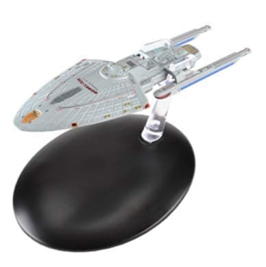Eaglemoss Star Trek Starships Vehicle & Collectors Magazine Exclusive: U.S.S. Voyager (Sternbach Concept)