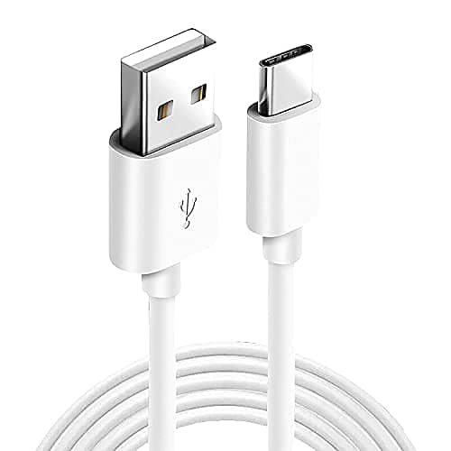 Fast Charging Cable For iQOO 11 5G, iQOO 7, iQOO 7 Legend , iQOO 9 Pro 5G , iQOO 9 SE, iQOO Neo 6 , iQOO Neo 6 5G, iQOO Neo 6 SE 5G Type c Charging Rapid Quick Dash Fast -3.1 Amp , L , White