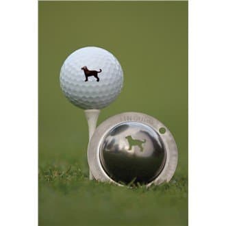 Tin-CupUnisex Adult DULIN THE DOG Golf Ball Marker - Steel, One Size