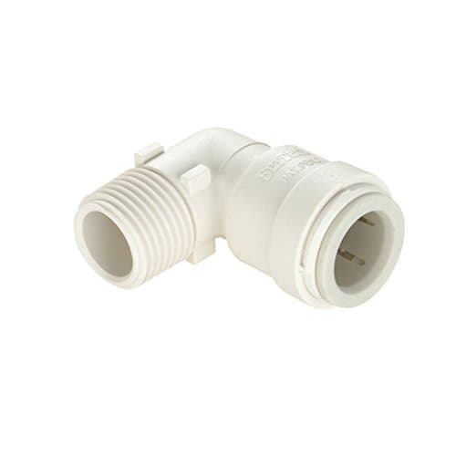 SeaTech Male Thread Elbow Connector Part Number: 3519-1006 Size: 1/2" CTS x 3/8" NPT Large Diameter Fitting for Copper CPVC PEX LDPE MDPE HDPE and Polypropylene Tubing