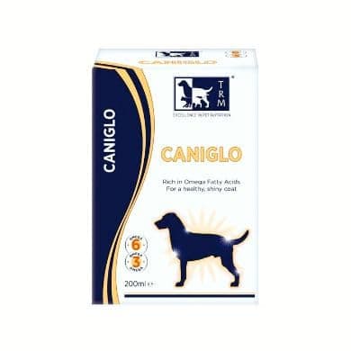 TRM Caniglo Skin and Hair Suppplement for Dogs and Cats 200ml | High in Omega 3 and 6 | High in EPA and DHA