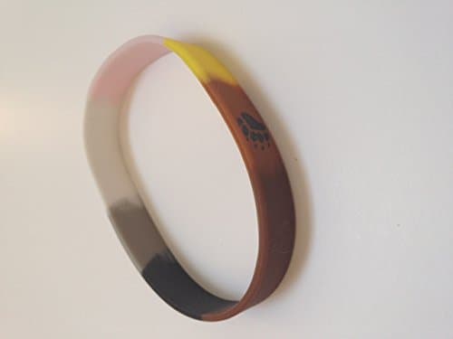 Bear pride colors wristband Bear pride bracelet no text