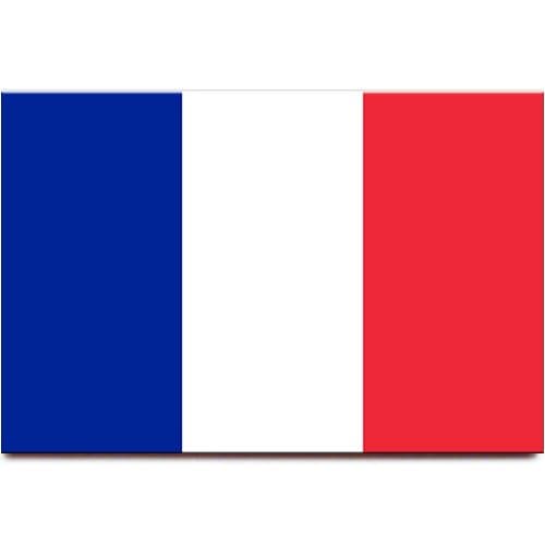 France flag fridge magnet Paris Marseille travel souvenir