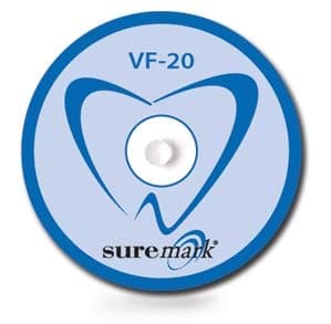 DentalMark Skin Markers on Denture Sized Label - 2.0mm Non Metallic Ball, 110 per Box