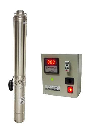 Submersible Pump 1Hp 10 Stage with Digital Control Panel | Multicolour