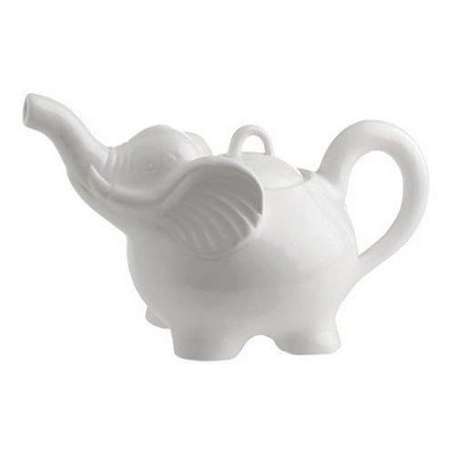 La Porcellana Bianca Elefanti Elephant Tea Pot, 25.4 oz