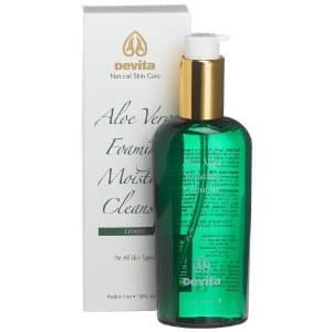 DEVITA NATURAL SKIN CARE CLEANSER,MOIST,ALOE VERA, 5 FZ