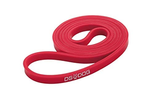 Resistance Band Workout Band 10-35 LBC Resistance - Crossfit Pull Up Bands for Home or Gym - Powerlifting Exercise Bands - RED