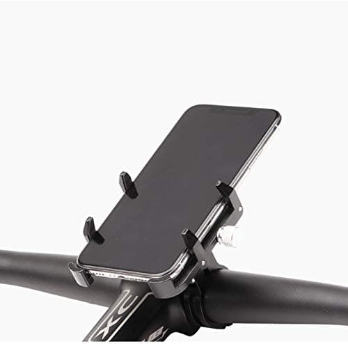 GUB PRO1 Universal Alloy Bike Cell Phone Holder Aluminum Bicycle Handlebar Phone Support for 3.5-6.2inch Bike Bracket Mount