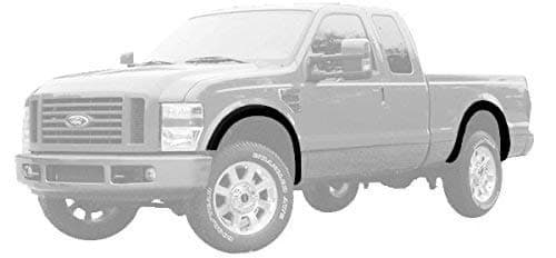 2008-2010 Ford F250/350 Factory/OE design Fender Flares | Set of 4 | Front Right, Front Left, Rear Right and Rear Left | Fits 2008-2010 FORD F-250 and F-350 (EXCLUDES Dually Models)