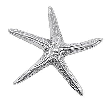 Spiny Starfish Napkin Weight | Silver | Brillante | Gifts | Napkin Weights | Recycled SANDCAST Aluminum | Handmade in Mexico