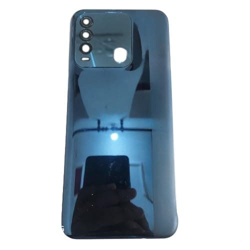 BringUAll Replacement Back Panel Housing Body Compatible with Tecno Spark 8T Black