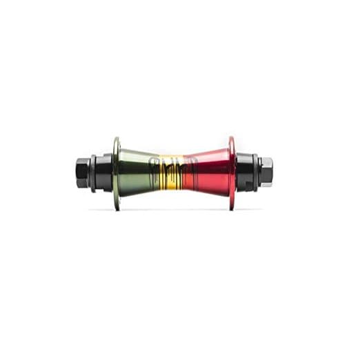 Cult Match Female Front BMX Hub Rasta