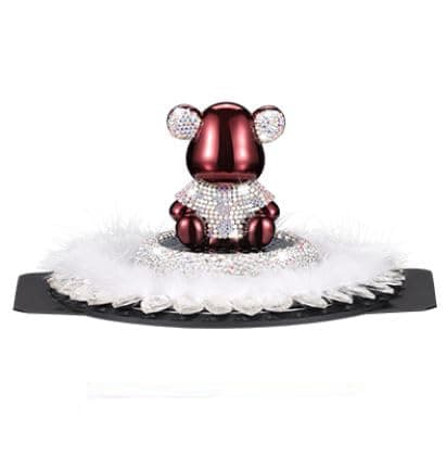 Arcanine Auto Perfume Car Air Conditioning Outlet Aromatherapy Wholesale Light Perfume RabbitBear Car Interior Decoration Supplies Decoration (BROWN - COLOGNE)