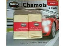 Tanners Tradition - British Standard Large Superior Chamois Leather (Pack of 2)