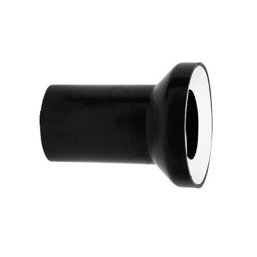 190mm Long Black Straight Soil Pipe Wc Toilet Waste Water Pan Connector